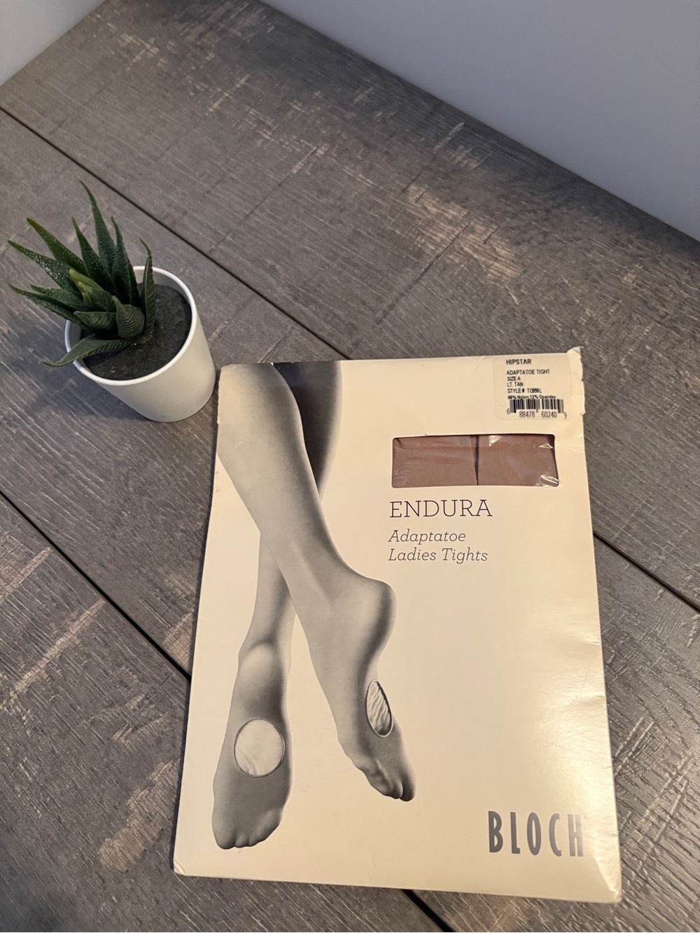 Bloch Endura Adaptatoe Ladies Tights in Beige